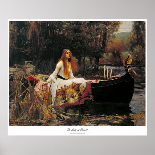 DE WETGEVING VAN DE WATERHUIS SHALOTT - JOHN WILLI POSTER (Voorkant)