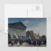 De wetgeving van het Palais du Corps Briefkaart (Voorkant / Achterkant)