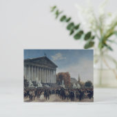 De wetgeving van het Palais du Corps Briefkaart (Staand voorkant)