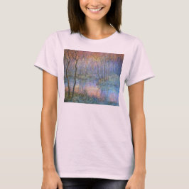 De wetlands op de Sunset T-shirt