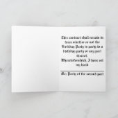 De wettelijke Kaart van de Verjaardag van het (Binnen)