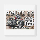 **DE WETTELIJKE ROUTE 66** MAGNEET (Voorkant)