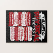 De wetten van de fysische Geweldige therapie Legpuzzel (Horizontaal)