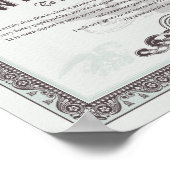 De wettige vergunning doet wat u wilt poster (Hoek)