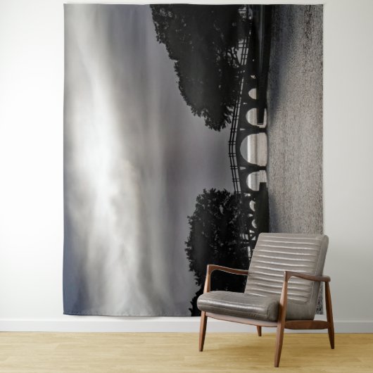 De Whalehead Bridge Wandkleed (In situ)