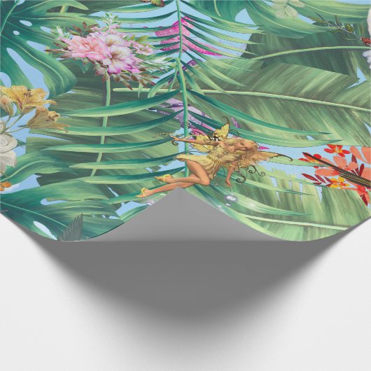 De Whimsical Fantasy World Cadeaupapier (Hoek)