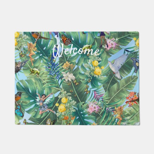 De Whimsical Fantasy World Deurmat (Voorkant)