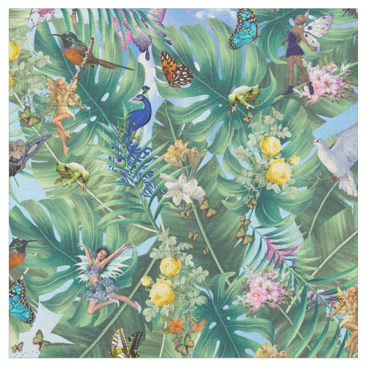 De Whimsical Fantasy World Stof (Close Up)