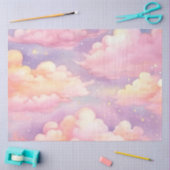 De Whimsical Pastel Cloud Serie Ontwerp 10 Tissuepapier (Craft)