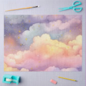 De Whimsical Pastel Cloud Serie Ontwerp 6 Tissuepapier (Craft)