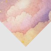 De Whimsical Pastel Cloud Serie Ontwerp 6 Tissuepapier (Detail)