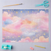 De Whimsical Pastel Cloud Serie Ontwerp 7 Tissuepapier (Craft)