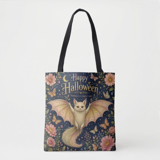 De Whimsical Vleugelde Vertrouweling Tote Bag (Voorkant)