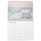 De Whimsical Wereld van Kleine Woningen Kalender (Jan 2027)