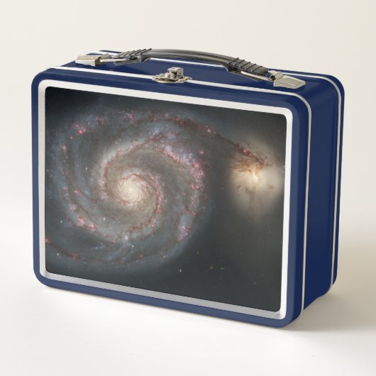 De Whirlpool Galaxy M51 & Companion in de ruimte (Voorkant)