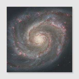 De Whirlpool Galaxy M51 & Companion in de ruimte
