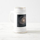 De Whirlpool Galaxy M51 & Companion in de ruimte Bierpul (Voorkant links)