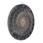 De Whirlpool Galaxy M51 & Companion in de ruimte Dartbord (Voorkant Links)