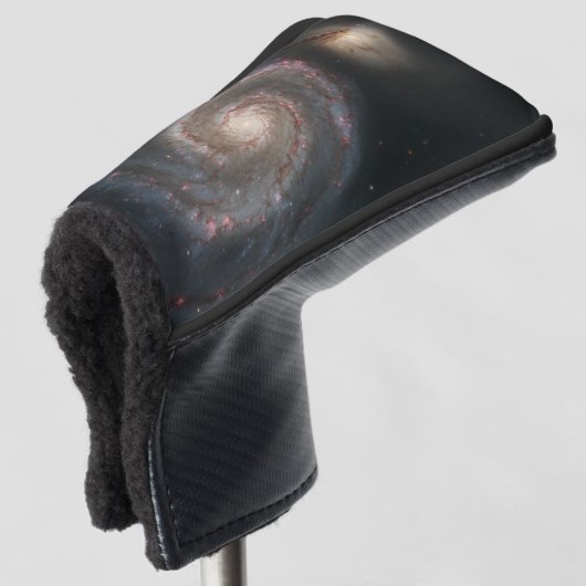 De Whirlpool Galaxy M51 & Companion in de ruimte Golfheadcover (3/4 voorkant)