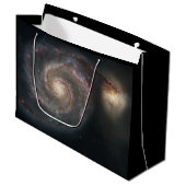 De Whirlpool Galaxy M51 & Companion in de ruimte Groot Cadeauzakje (Voorkant Gekanteld)