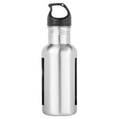 De Whirlpool Galaxy M51 & Companion in de ruimte Waterfles (Achterkant)