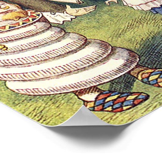 De White King en zijn Messenger Poster (Hoek)