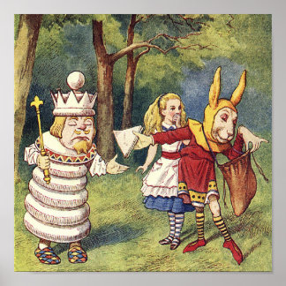 De White King en zijn Messenger Poster