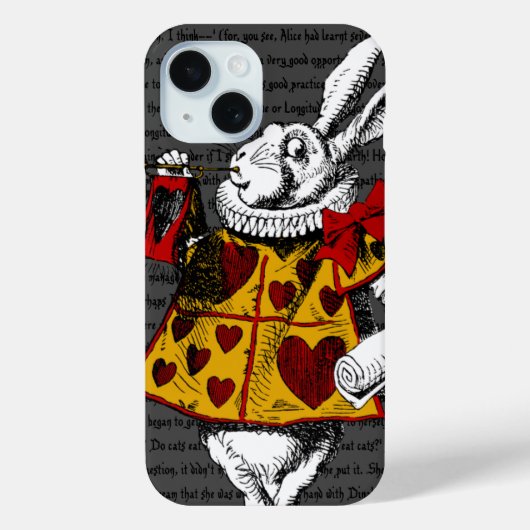 De White Rabbit Barely Hoesje-Mate iPhone Case (Achterkant)