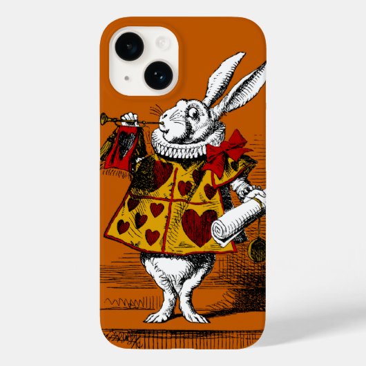 De White Rabbit Barely Hoesje-Mate iPhone Case (Achterkant)