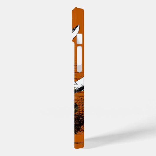 De White Rabbit Barely Hoesje-Mate iPhone Case (Achterkant / Links)