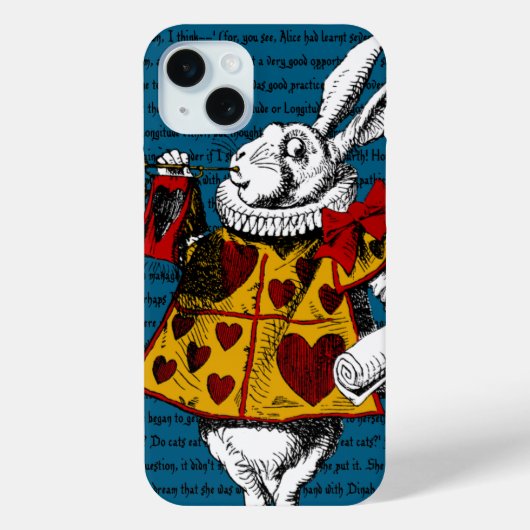 De White Rabbit Barely Hoesje-Mate iPhone Case (Achterkant)