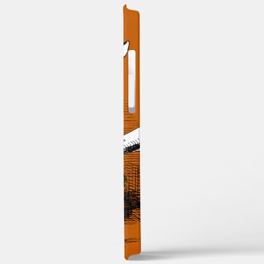 De White Rabbit Barely Hoesje-Mate iPhone Case (Achterkant / Links)