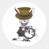 De White Rabbit Logo Sticker (Voorkant)