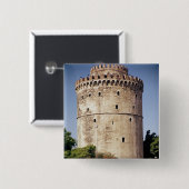 De White Tower, gebouwd tijdens Vierkante Button 5,1 Cm (Voorkant /achterkant)