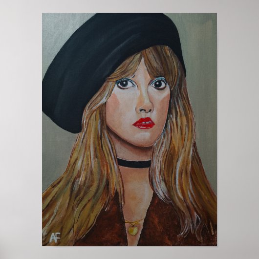 De White Witch-schilderij door Alfred Fox Poster (Voorkant)