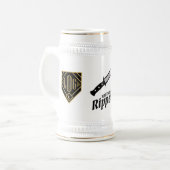 De Whitechapel Rippers/Gents FF Logo Stein Bierpul (Voorkant links)