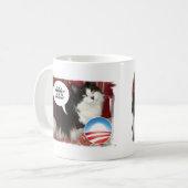 De whitehouse Pet Kitty Cat Koffiemok (Voorkant links)