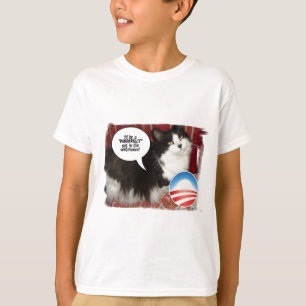 De whitehouse Pet Kitty Cat T-shirt