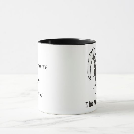 De WhiteRabbit Mok (Midden)