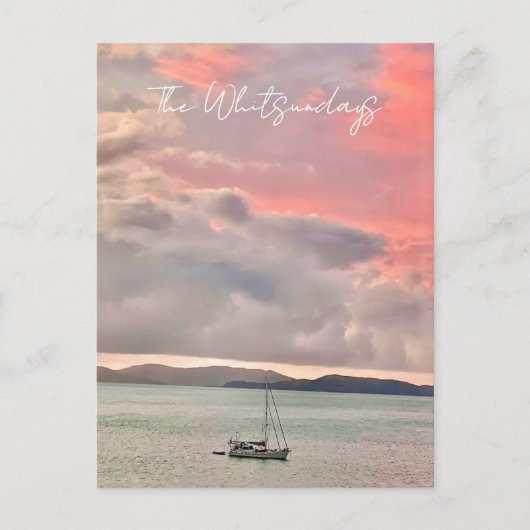 De Whitsundays, Groot Barrièrerif, Queensland Briefkaart (Voorkant)