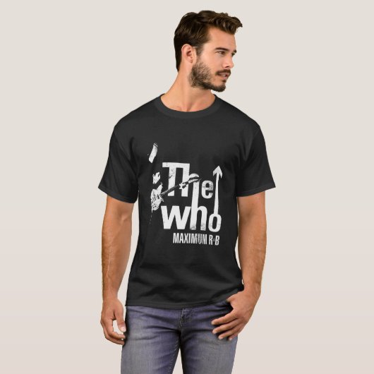 De WHO officiële maximum RB tour T-shirt (Voorkant volledig)