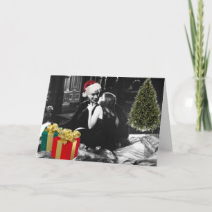 De Who van het Man Lach bij Kerstmis met Liefde Feestdagen Kaart