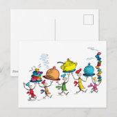 De Whos dragen het kerstfeest Briefkaart (Voorkant / Achterkant)