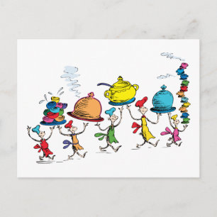 De Whos dragen het kerstfeest Briefkaart