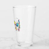 De Whos dragen het kerstfeest Glas (Links)