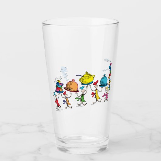 De Whos dragen het kerstfeest Glas (Voorkant)