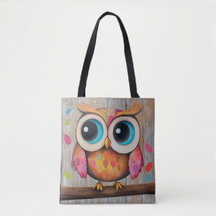 De Who's Looking Owl Tote Bag