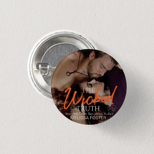 De Wicked Truth ronde knop Ronde Button 3,2 Cm (Voorkant /achterkant)