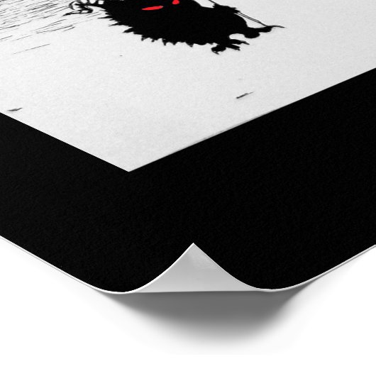 De Wicker Hog Poster (Hoek)