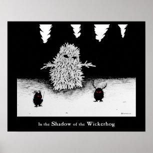De Wicker Hog Poster
